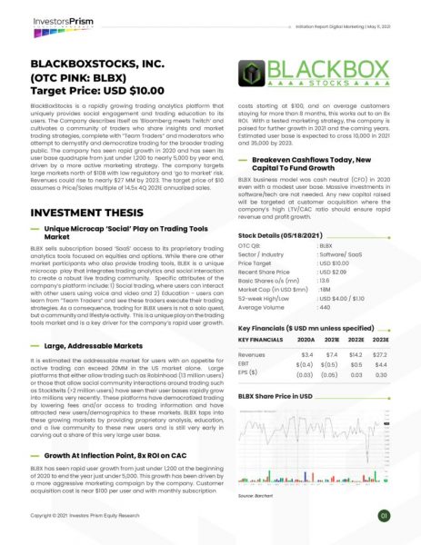 thumbnail of BlackBox Research Report UPDATE 5_24